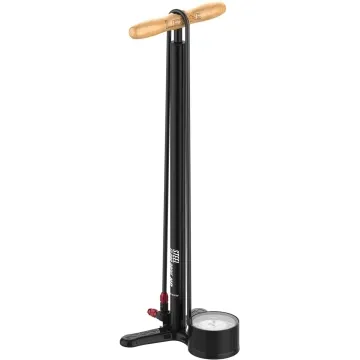 Lezyne Steel HP Floor Drive 3.5 Standpumpe schwarz max 15 bar
