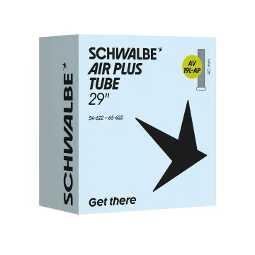 Schwalbe AirPlus Butyl Schlauch AV19L-AP MTB/Cargo | 29+ Zoll x 2.1-2.8 Auto Ventil 40 mm