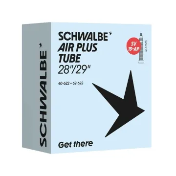 Schwalbe AirPlus Butyl Schlauch SV19-AP MTB/Cargo | 29 Zoll x 1.5-2.4 Sclaverand Ventil 40 mm