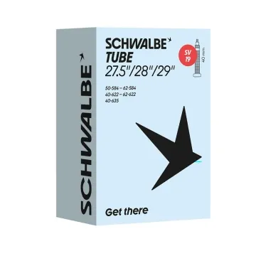 Schwalbe Butyl Schlauch SV19 | 29/28/27,5 Zoll x 1.5- 2.4 Sclaverand Ventil 40 mm