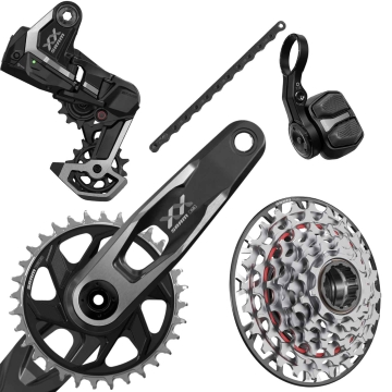 Sram XX DH Transmission AXS Gruppe 7-fach | DUB DH Kurbel