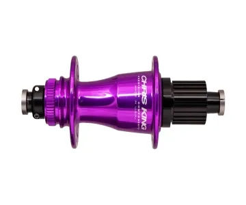 Chris King Hinterradnabe Ceramic Disc Centerlock Boost 12x148 3D purple | violet 32 Loch