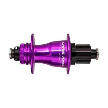 Chris King Hinterradnabe Ceramic Disc Centerlock SuperBoost 12x157 3D purple | violett 32 Loch