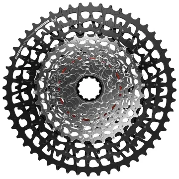 Sram GX Eagle Transmission XS-1275 Kassette T-Type 10-52 Zähne 12-fach schwarz-silber