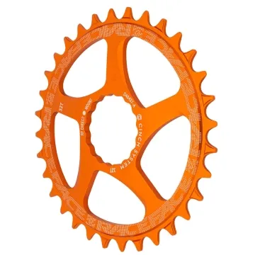 Race Face Kettenblatt 1x Cinch Direct Mount 3mm Offset Narrow Wide orange 36 Zähne