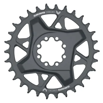 Sram GX Eagle T-Type Kettenblatt 8-Loch DM Offset 3mm schwarz 34 Zähne