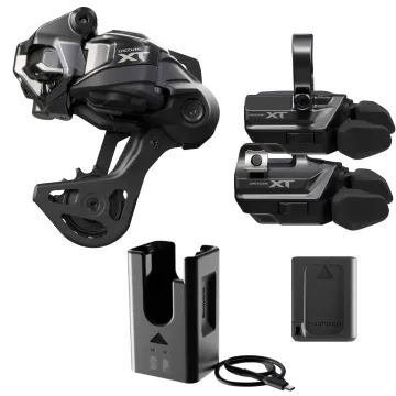 Upgrade Kit Shimano Deore XT Di2 wireless 12-fach M8250 für Abstufung 9-45 Zähne