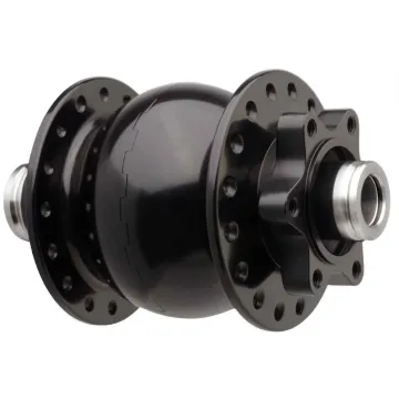 Schmidt SON 28 12 110 Boost Disc 6 Loch Nabendynamo schwarz eloxiert 24 Loch