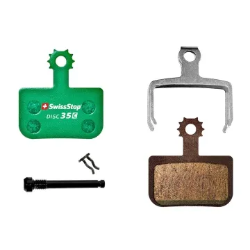SwissStop Disc 35 C Bremsbeläge | 2-Kolben Sram Road AXS-Level-Elixir | 1 Paar