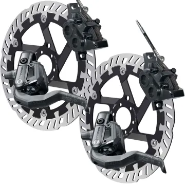 Disc Brake Set | Magura Gustav Elite Scheibenbremsen + MDR-P Disc 6 Loch Scheiben komplett
