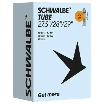 Schwalbe DV19 Schlauch | 29/28/27,5 x 1.5-2.4 Zoll Dunlop Ventil 40 mm