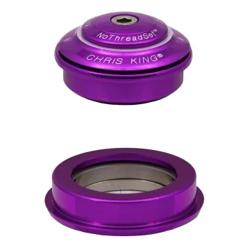Chris King InSet i2 Steuersatz Tapered 1 1/8 - 1,5 Zoll 3D violet | violet ZS44/28,6 - ZS56/40