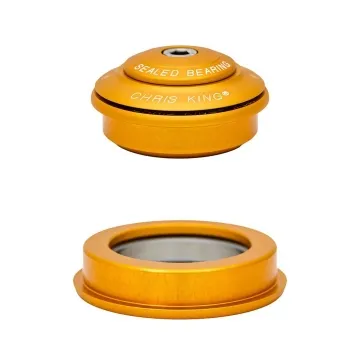 Chris King InSet i2 Steuersatz Tapered 1 1/8 - 1,5 Zoll matte gold 50TH | ZS44/28,6 - ZS56/40