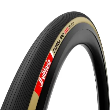 Vittoria Corsa Pro Graphene 2.0 Road Reifen 28 Zoll / 26x622 Tubeless ready schwarz-beige