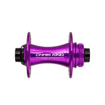 Chris King Vorderradnabe Ceramic Disc Centerlock Boost 15x110 3D purple| violet 24 Loch