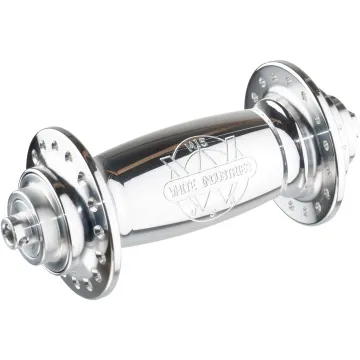 White Industries Vorderradnabe M15 Rim-Brake | SSP 9x100mm 28 Loch Silber