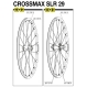 Mavic Crossmax SLR - SL - SL Pro 29 Ersatzspeiche | Hinterrad rechts | Zircal 269,5 mm Force Nippel