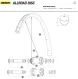 Mavic Allroad Vorderrad 28 Zoll Disc Centerlock