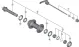 Shimano Deore XT Naben Ersatzteil | Staubkappe