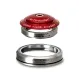 Chris King DropSet 5 Steuersatz Tapered 1 1/8 - 1,5 Zoll rot | red IS42/28,6 - IS52/40