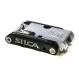 SILCA Italian Army Knife Venti Multitool - 20 Funktionen silber-schwarz