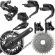 Sram RED AXS E1 TT Gruppe Disc + Powermeter 12x2-fach
