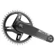 Sram Force XPLR E1 AXS PWR Powermeter Kurbel DUB WIDE Carbon | 13/12x1-fach 42 Zähne 165 mm Mod 26