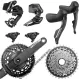 Sram Force AXS Gruppe E1 Powermeter Disc 12x2-fach Mod 26