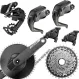 Sram Force AXS E1 Aero TT Gruppe Aero-Powermeter Disc 12x1-fach