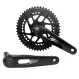 Sram Rival AXS E1 PWR Powermeter Kurbel DUB Road Alu | 12x2-fach Abstufung 48-35 Zähne 172,5 mm