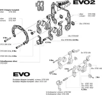 Magura Schnellspanner Schraube für Evo1 Adapter