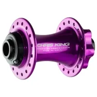 Chris King Vorderradnabe Disc 6 Loch Boost 15x110 3D purple | violet 32 Loch