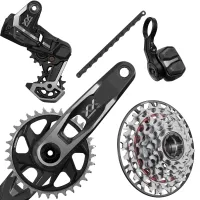 Sram XX DH Transmission AXS Gruppe 7-fach | DUB Wide Kurbel