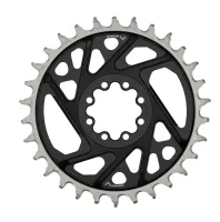Sram XX T-Type Kettenblatt 8-Loch DM Offset 3mm schwarz-silber 30 Zähne