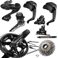 Shimano DURA-ACE Di2 TT Gruppe R9270P Disc-Brake 12x2-fach mit Powermeter FC-R9200-P
