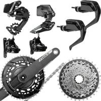 Sram Force AXS TT Gruppe E1 Powermeter Disc 12x2-fach Mod 26
