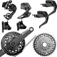 Sram Force AXS E1 TT Gruppe Powermeter Disc 12x2-fach