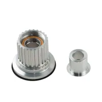 DT Swiss Ratchet DEG MTB Freilaufkörper-Kit Silber | Ceramic Light Alu Shimano Micro Spline + Endanschlag rechts 12x148/157 mm