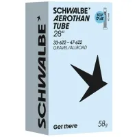 Schwalbe Aerothan SCV17-AE Allroad/Gravel TPU Schlauch 28 Zoll | 33-47 x 622 Clik Valve Ventil 40 mm