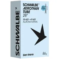 Schwalbe Aerothan SCV17-AE+ Gravel/Allroad TPU Schlauch 28 Zoll | 33-47 x 622 Clik Valve Ventil 40 mm