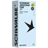 Schwalbe Aerothan SV15-AE Road TPU Schlauch 28 Zoll | 23-32 x 622 Sclaverand Ventil 100 mm